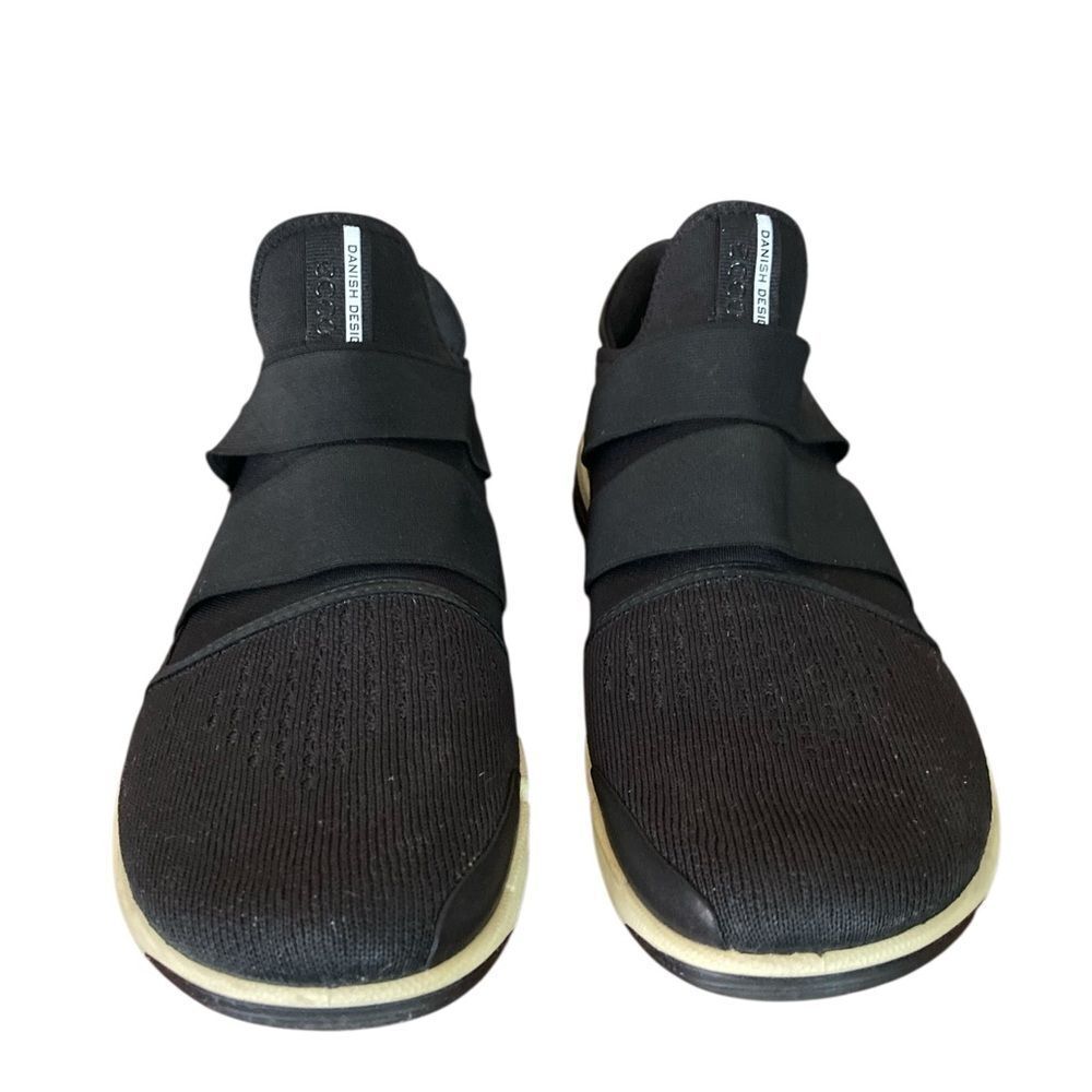 Ecco Shoes Men's Size 14 Black Slip-On Sneakers - Picture 4 of 13